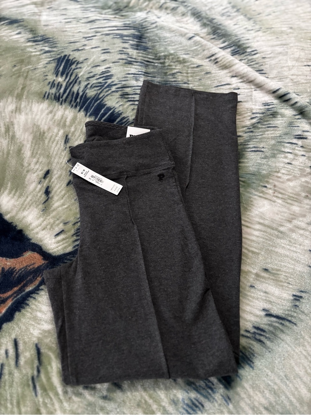 PINK Victoria's Secret Charcoal Gray Straight Leg Pants